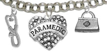 Paramedic, EMT, Adjustable Charm Bracelet, Hypoallergenic, Safe-Nickel, Lead, Free