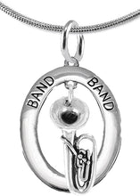 Band Tuba Player Hypoallergenic Adjustable Necklace, Safe-Nickel, Lead Free