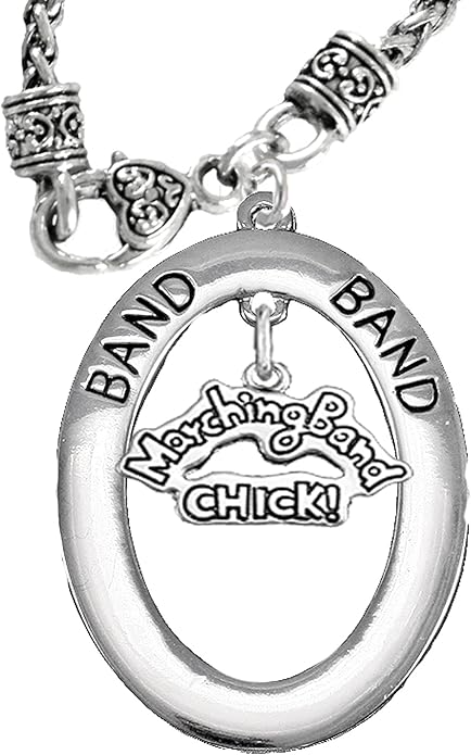 Marching Band Chick, Hypoallergenic Adjustable Necklace, Safe-Nickel, Lead and Cadmium Free