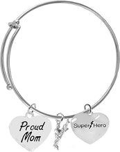 Martial Arts, Kickboxing Jewelry, Karate Jewelry, Super Hero, Proud Mom," Martial Arts Jewelry" Adjustable Bracelet Hypoallergenic, Safe-Nickel, Lead Free
