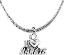 Martial Arts, Kickboxing Jewelry, Karate Jewelry, Adjustable Necklace, Hypoallergenic, Safe-Nickel, Lead Free