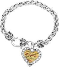 Memaw Heart Charm Bracelet Hypoallergenic, Safe, Nickel, Lead & Cadmium Free!