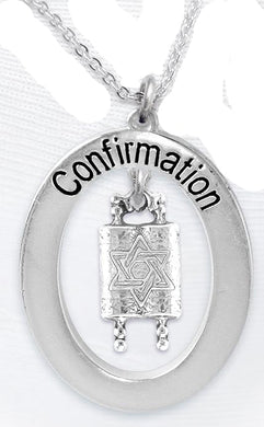 The Perfect Gift Jewish Confirmation Hypoallergenic Necklace, Safe-Nickel, Lead & Cadmium Free!