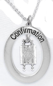 The Perfect Gift Jewish Confirmation Hypoallergenic Necklace, Safe-Nickel, Lead & Cadmium Free!