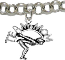 Swim Team Mom, Swimming Bracelet, Adjustable Hypoallergenic, Safe-Nickel, Lead & Cadmium Free!