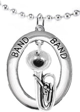 Band Tuba Player Hypoallergenic Adjustable Necklace, Safe-Nickel, Lead Free