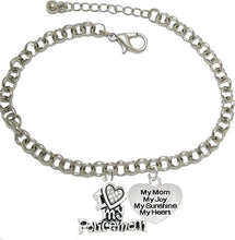 Policeman's, I Love My Policeman, My Mom, My Joy, My Sunshine, Adjustable Hypoallergenic, Safe-Nickel, Lead, Free