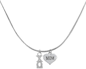 Chi Omega Mom, Hypoallergenic Safe Adjustable Fits Anyone Licensed Sorority Jewelry Manufacturer