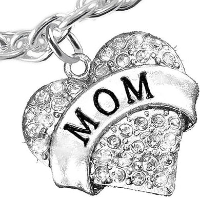 Mom Charm Bracelet Hypoallergenic, Safe-Nickel, Lead & Cadmium Free!