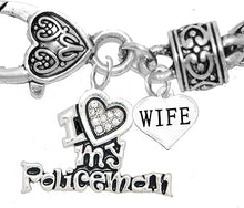 Policeman's, I Love My Policeman, Wife, Hypoallergenic, Safe-Nickel, Lead, Free