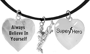 Martial Arts, Kickboxing Jewelry, Karate Jewelry, Super Hero, We Are So Proud Of You, " Martial Arts Jewelry" Adjustable Necklace Hypoallergenic, Safe-Nickel, Lead Free