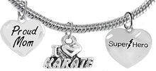 Martial Arts, Kickboxing Jewelry, Karate Jewelry, Super Hero, Proud Mom," Martial Arts Jewelry" Hypoallergenic, Safe-Nickel, Lead Free