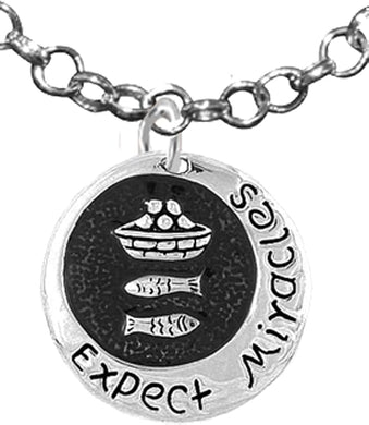 Expect Miracles, The Original Hypoallergenic, Safe-Nickel, Lead, Cadmium Free, Adjustable Necklace
