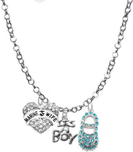 Marine Wife's, It's A Boy, Necklace, Hypoallergenic, Safe-Nickel, Lead, Cadmium Free