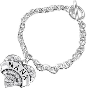 Nana Charm Bracelet Hypoallergenic, Safe-Nickel, Lead & Cadmium Free!