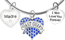 Coast Guard Madre, I Will Love You Forever, Hypoallergenic, Safe-Nickel Free, No Poisonous Lead Or Cadmium