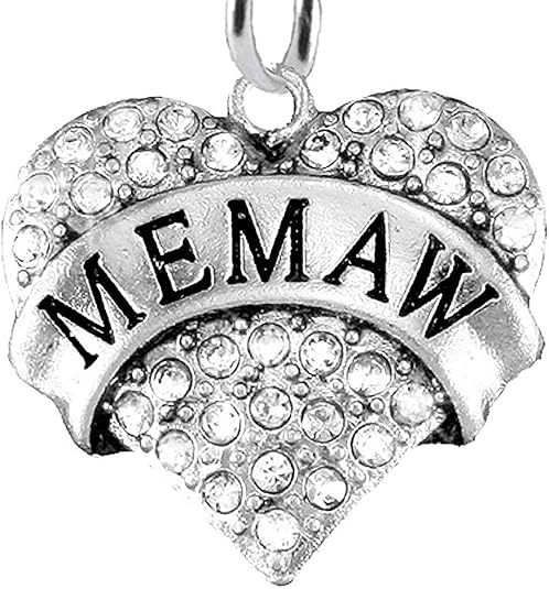 Memaw Charm Post Earring Hypoallergenic, Safe-Nickel, Lead & Cadmium Free!