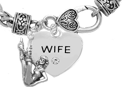 Aerobic Exercise Wife Gift Charm Bracelet, Hypoallergenic Safe, No Nickel, Lead, Or Poisonous Cadmium in Bracelet