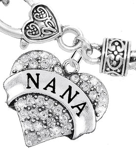 Nana Charm Bracelet Hypoallergenic, Safe-Nickel, Lead & Cadmium Free!