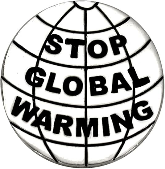 Stop Global Warming, (Package Of 12, $9.38 Each) Real Jewelry, Not Plastic Or Paper Hypoallergenic, Safe-Nickel Free, No Poisonous Lead Or Cadmium