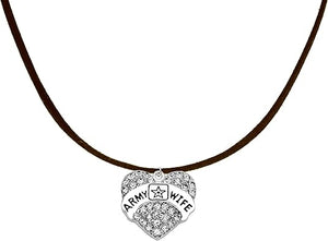 The Army Wife Hypoallergenic Adjustable Necklace, Safe-Nickel, Lead, Cadmium Free