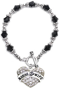 The Marine Wife Hypoallergenic Toggle Bracelet, Safe-Nickel, Lead, Cadmium Free