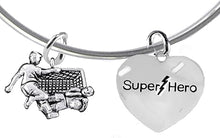 Goalie, Goal Keeper, Success, Super Hero, " Soccer Player Jewelry" Bracelet Hypoallergenic, Safe-Nickel, Lead Free