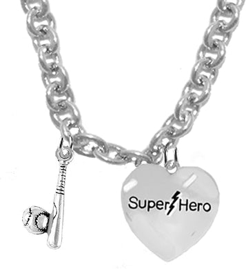 GREAT HIT!, SUPER HERO, He Is/She Is Special, Sterling Silver, Solid .925 Sterling, Not Plated Or Coated,18 Inch Necklace.Charm,No Nickel,Lead