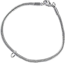 Gymnastic Genuine Pink Crystal Heart Charm Bracelet Hypoallergenic, Safe-Nickel, Lead & Cadmium Free!
