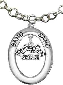 Marching Band Chick, Hypoallergenic Adjustable Necklace, Safe-Nickel, Lead and Cadmium Free