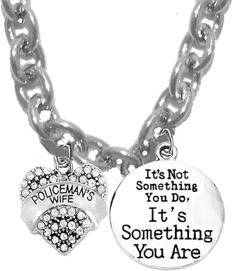 As A Wife,Mother,Girlfriend Of A Firefighter, Policeman, EMT, Or Sheriff You Worry About Them And You Have To Have The Strength To Survive On A STERLING SILVER Solid .925.Sterling,Not Plated Or Coated