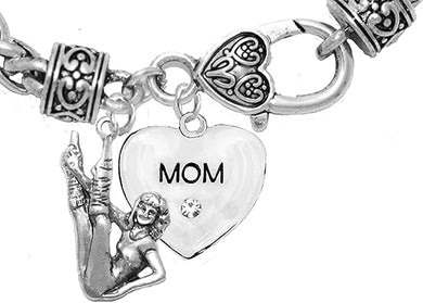 Aerobic Exercise Mom Gift Charm Bracelet, Hypoallergenic Safe, No Nickel, Lead, Or Poisonous Cadmium In Bracelet