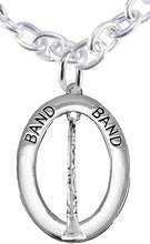 Band Clairinet Player Hypoallergenic Adjustable Necklace, Safe-Nickel, Lead Free