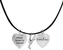 Martial Arts, Kickboxing Jewelry, Karate Jewelry, Super Hero, We Are So Proud Of You, " Martial Arts Jewelry" Adjustable Necklace Hypoallergenic, Safe-Nickel, Lead Free