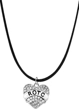 ROTC, Adjustable Black Suede Necklace, Hypoallergenic Safe-Nickel, Lead And Cadmium Free