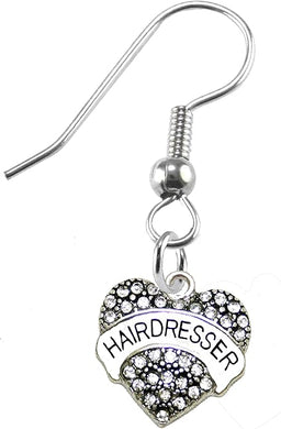 Hair Dresser Earring, Safe-Nickel, Lead & Cadmium Free!