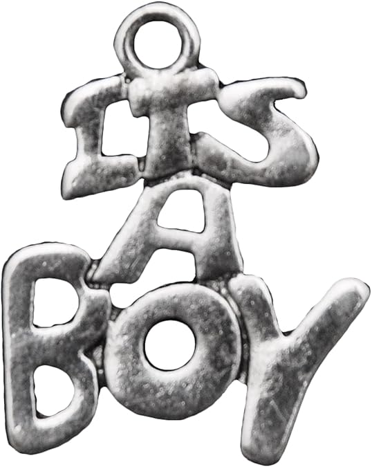 It's A Boy Charm, Nickel, Lead, Cadmium Free