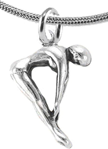 Swimming Diver Necklace Adjustable Hypoallergenic, Safe-Nickel, Lead & Cadmium Free!