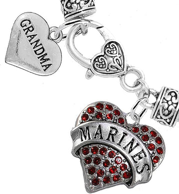 Marine Grandma Bracelet, Hypoallergenic, Will NOT Irritate Anyone with Sensitive Skin. Safe- Nickel, Lead and Cadmium Free