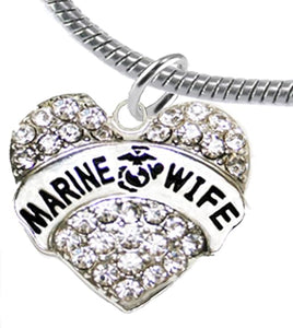 The Marine Wife Hypoallergenic Bracelet, Safe-Nickel, Lead, Cadmium Free