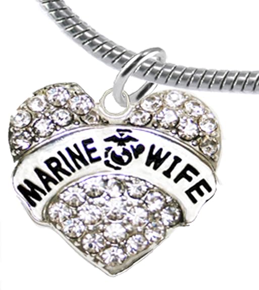 The Marine Wife Hypoallergenic Bracelet, Safe-Nickel, Lead, Cadmium Free