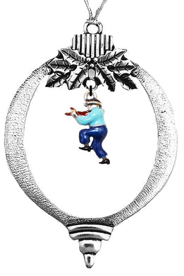 Square Dancing Fiddler Christmas Ornament, Collect And Save All Three, The Fiddler, The Caller, The Dancing Couple. What A Wonderful Gift, For Yourself Or Someone Special, Made In The USA By Veterans