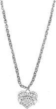Dental Hygienist, Crystal Heart Necklace, Safe-Nickel, Lead & Cadmium Free!