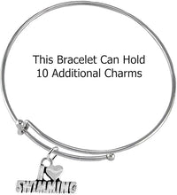 I Love Swimming, Adjustable Charm Bracelet, Hypoallergenic, Safe-Nickel Free, No Poisonous Lead Or Cadmium
