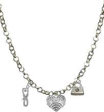 EMT, Adjustable Charm Necklace, Hypoallergenic, Safe-Nickel, Lead, Free