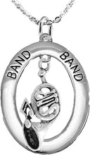 Orchestra-Band French Horn Player, Hypoallergenic Adjustable Necklace, Safe-Nickel, Lead Free