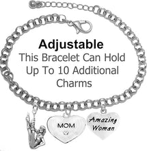 Aerobic Exercise Adjustable Fashion Jewelry Charm Bracelet, Hypoallergenic Safe, No Nickel, Lead, Or Poisonous Cadmium In Bracelet