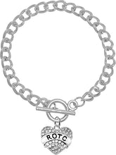 ROTC, Toggle Chain Bracelet, Hypoallergenic Safe-Nickel, Lead And Cadmium Free