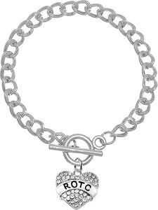 ROTC, Toggle Chain Bracelet, Hypoallergenic Safe-Nickel, Lead And Cadmium Free