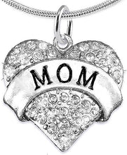 Mom Charm Necklace Adjustable, Hypoallergenic, Safe-Nickel, Lead & Cadmium Free!